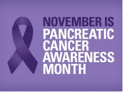 November is pancreatic cancer awareness month