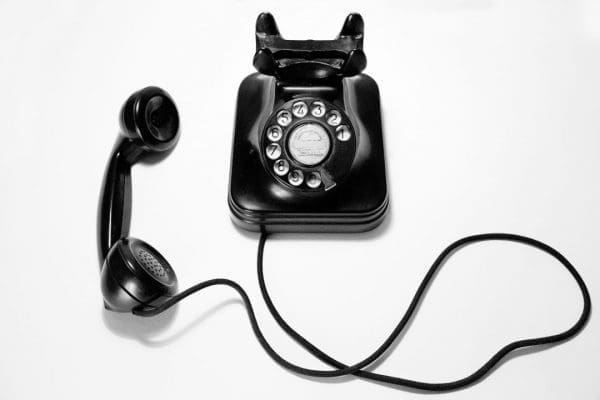 Gammal telefon