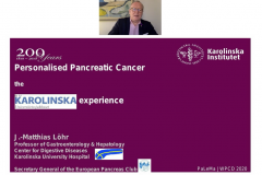 Se inspelning från webbinarium – Ny forskning inom pankreascancer området