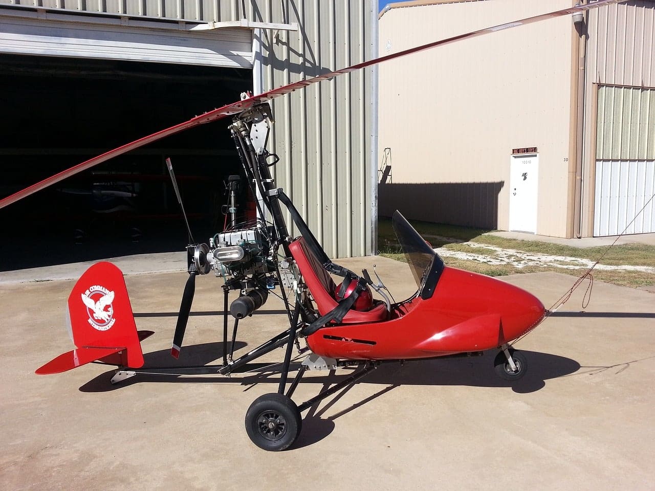 aircraft, gyrocopter, aviation